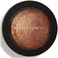 uroda Damskie Rozświetlacze  Makeup Revolution Highlighter Powder Skin Finish - Golden Glare Czerwony