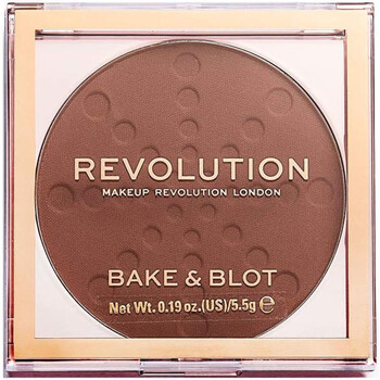 uroda Damskie Róże & pudry  Makeup Revolution Baking and Finishing Powder Bake & Blot - Deep Dark Brązowy