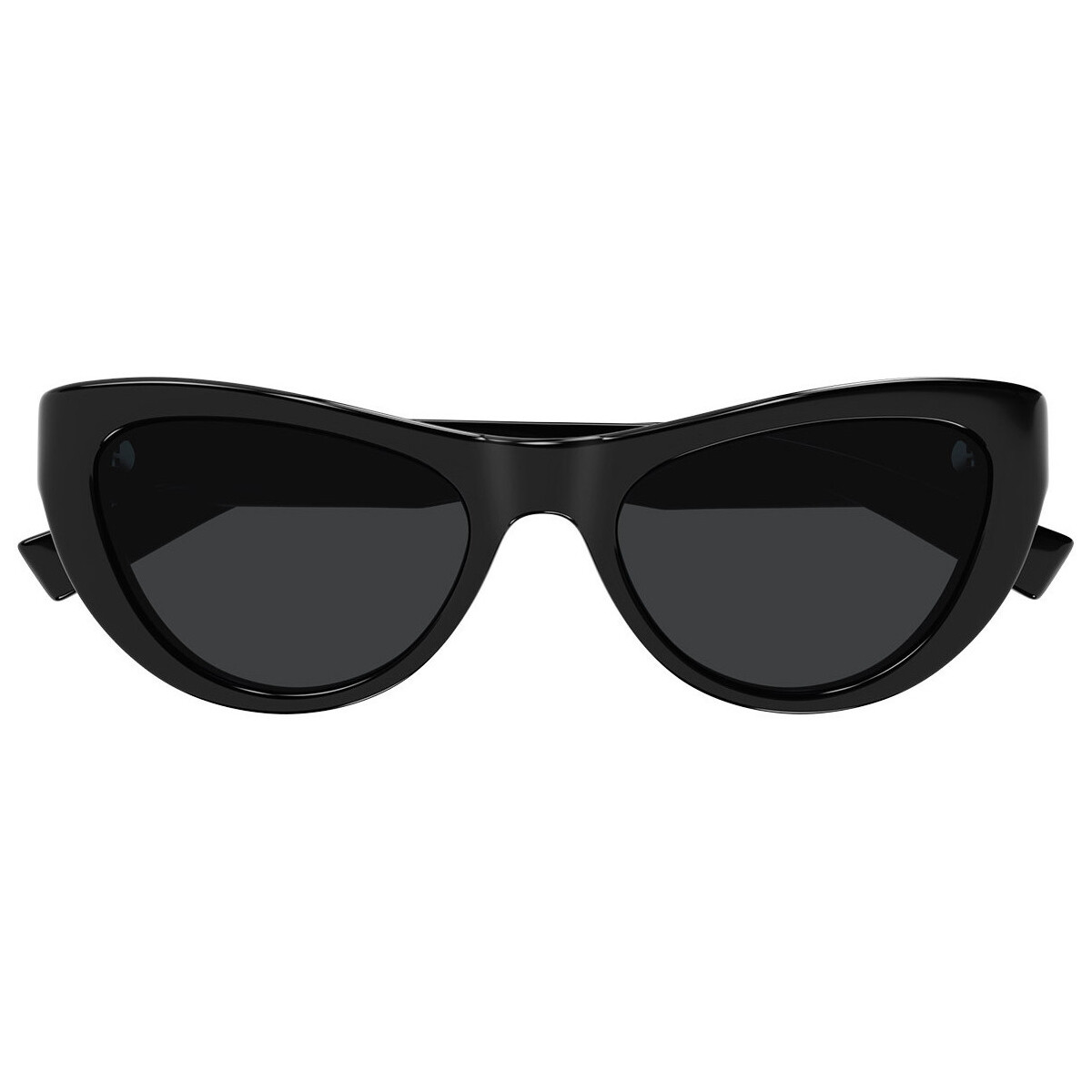 Zegarki & Biżuteria  Damskie okulary przeciwsłoneczne Yves Saint Laurent Occhiali da Sole Saint Laurent SL 676 001 Czarny