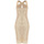 tekstylia Damskie Sukienki Rinascimento CFC0119576003 Złoto