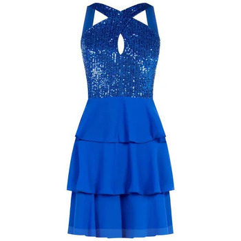 tekstylia Damskie Sukienki Rinascimento CFC0119575003 Niebieskie Chiny