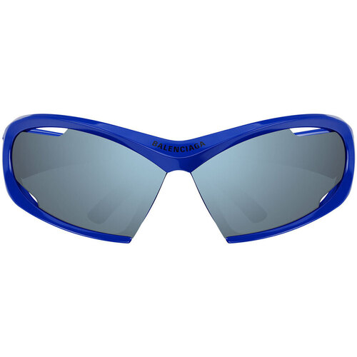 Zegarki & Biżuteria  okulary przeciwsłoneczne Balenciaga Occhiali da Sole  Extreme BB0318S 002 Niebieski
