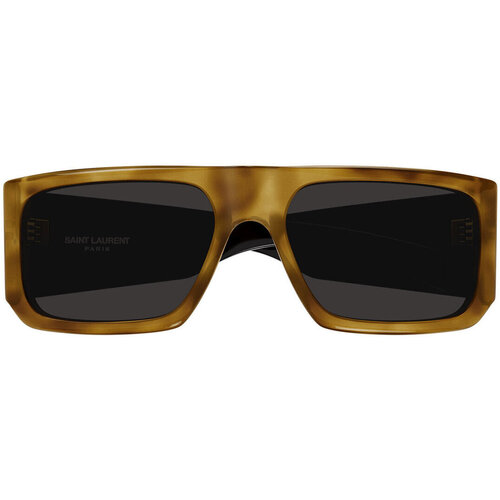 Zegarki & Biżuteria  Męskie okulary przeciwsłoneczne Yves Saint Laurent Occhiali da Sole Saint Laurent SL 635 Acetate 005 Brązowy