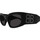 Zegarki & Biżuteria  Damskie okulary przeciwsłoneczne Balenciaga Occhiali da Sole  BB0321S 001 Czarny
