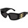 Zegarki & Biżuteria  Damskie okulary przeciwsłoneczne Balenciaga Occhiali da Sole  BB0321S 002 Czarny