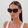Zegarki & Biżuteria  Damskie okulary przeciwsłoneczne Balenciaga Occhiali da Sole  BB0321S 002 Czarny