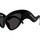 Zegarki & Biżuteria  Damskie okulary przeciwsłoneczne Balenciaga Occhiali da Sole  BB0319S 001 Czarny