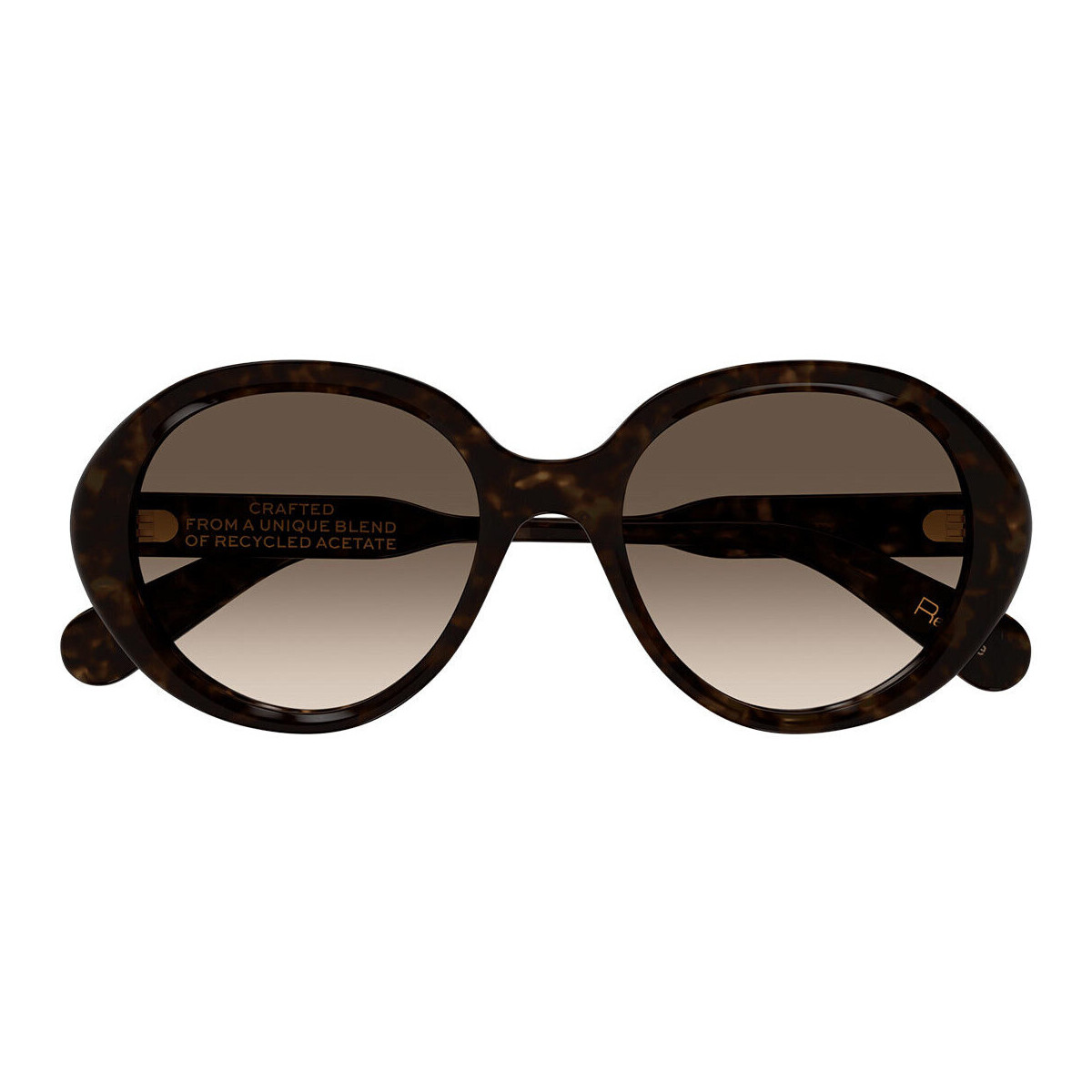 Zegarki & Biżuteria  Damskie okulary przeciwsłoneczne Chloe Occhiali da Sole Chloé CH0221S 002 Brązowy