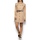 tekstylia Damskie Sukienki krótkie Kocca CALIMERO 30401 Brązowy