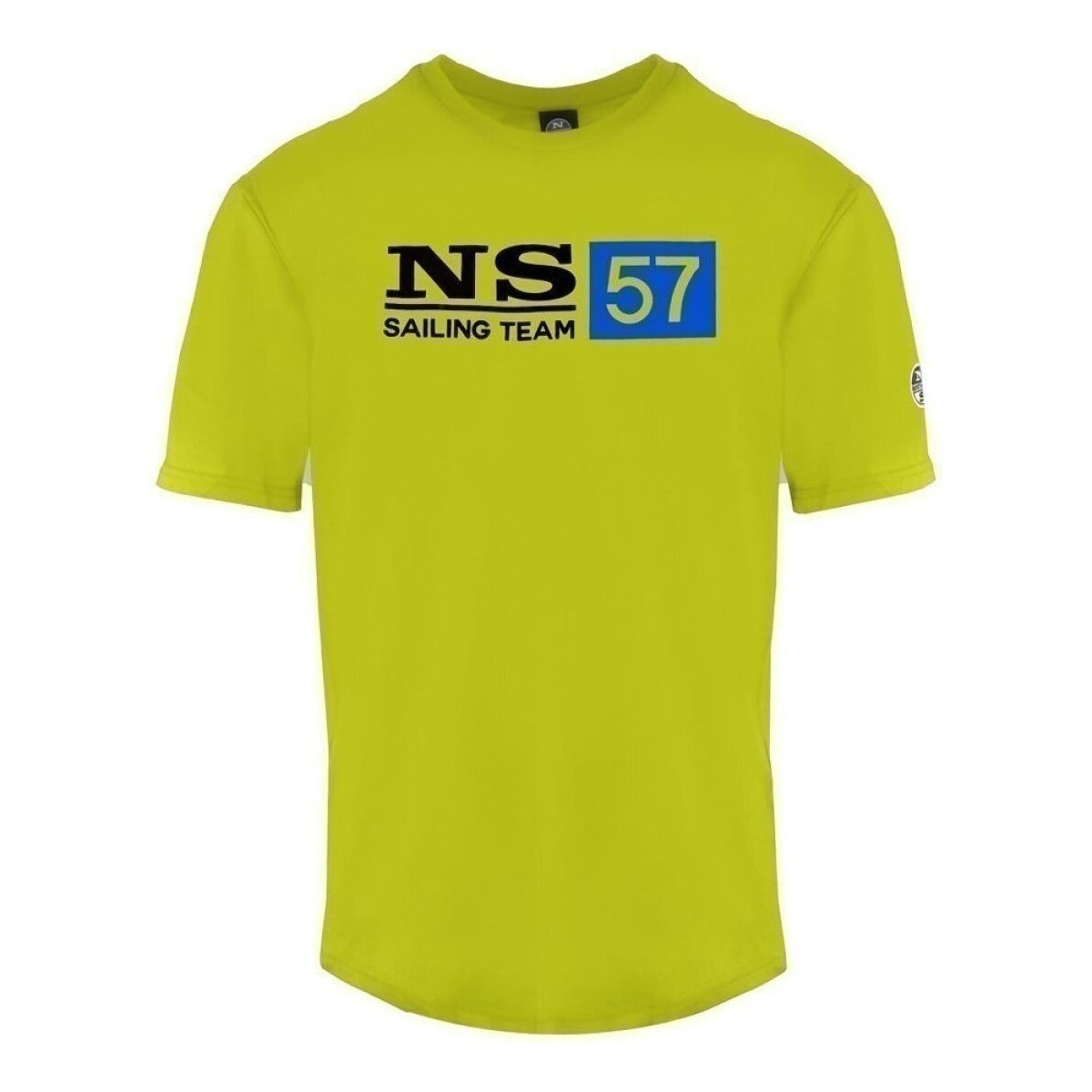 tekstylia Męskie T-shirty z krótkim rękawem North Sails 9024050470 Żółty