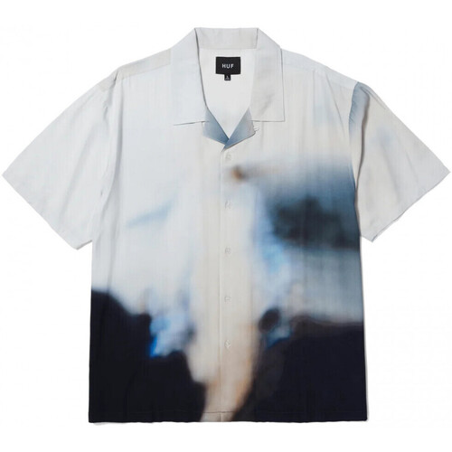 tekstylia Męskie Koszule z długim rękawem Huf Chemise apparition ss resort Biały