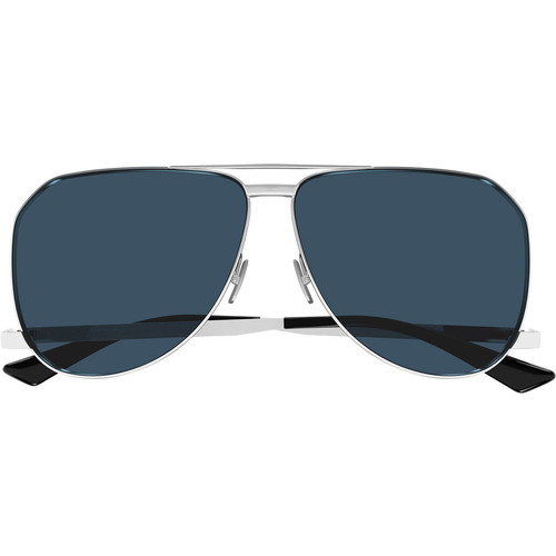Zegarki & Biżuteria  Męskie okulary przeciwsłoneczne Yves Saint Laurent Occhiali da Sole Saint Laurent SL 690 Dust 003 Srebrny