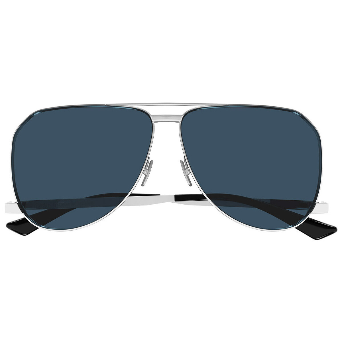 Zegarki & Biżuteria  Męskie okulary przeciwsłoneczne Yves Saint Laurent Occhiali da Sole Saint Laurent SL 690 Dust 003 Srebrny