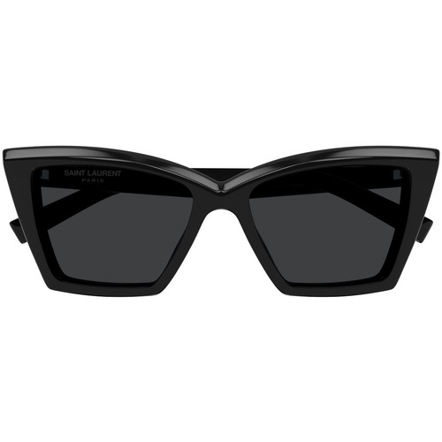 Zegarki & Biżuteria  Damskie okulary przeciwsłoneczne Yves Saint Laurent Occhiali da Sole Saint Laurent SL 657 001 Czarny