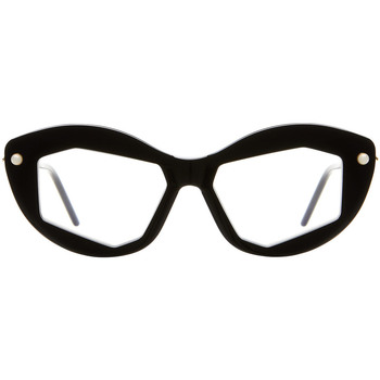 Zegarki & Biżuteria  okulary przeciwsłoneczne Kuboraum Occhiali Da Vista  P16 BSG-OP Czarny