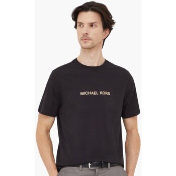 tekstylia Męskie T-shirty z krótkim rękawem MICHAEL Michael Kors CH351RIFV4 Czarny