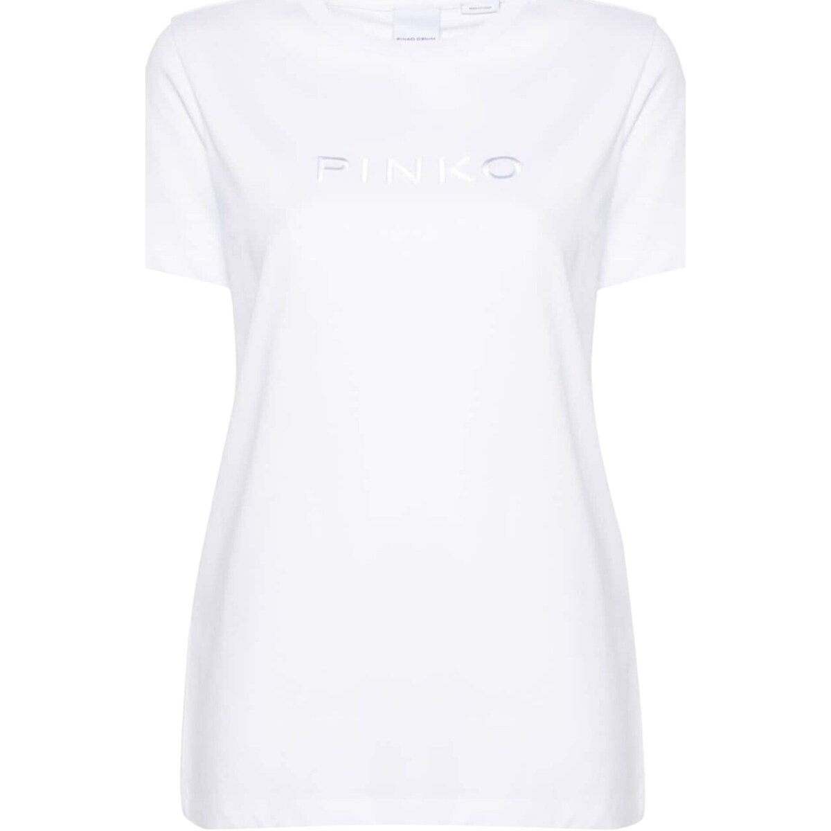 tekstylia Damskie Koszulki polo z długim rękawem Pinko 101752-A1NW Biały