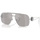 Zegarki & Biżuteria  okulary przeciwsłoneczne Versace Occhiali da Sole  VE2269 10006G Srebrny