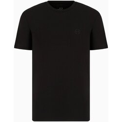 tekstylia Męskie T-shirty z krótkim rękawem EAX 8NZT84 Z8M9Z Czarny