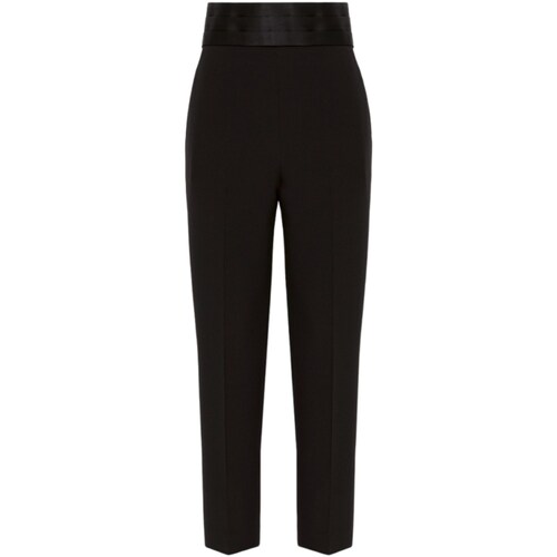 tekstylia Damskie Spodnie z pięcioma kieszeniami Blugirl RA4178T3359 Czarny