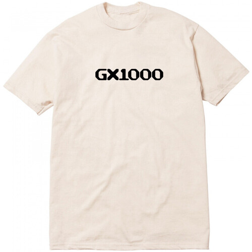 tekstylia Męskie T-shirty i Koszulki polo Gx1000 T-shirt og logo Beżowy