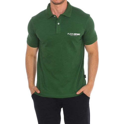tekstylia Męskie Koszulki polo z krótkim rękawem Philipp Plein Sport PIPS500-32 Zielony