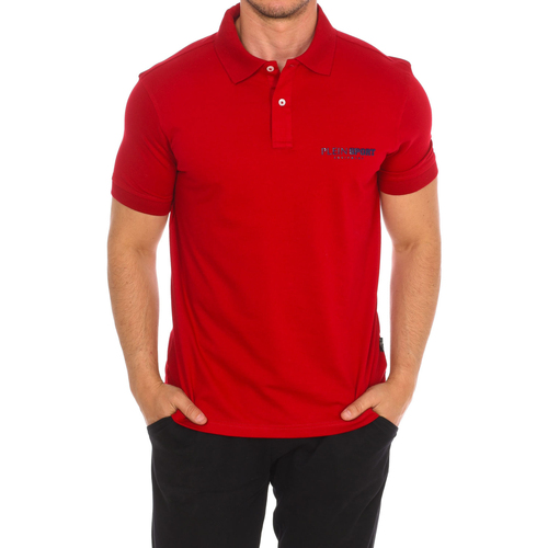 tekstylia Męskie Koszulki polo z krótkim rękawem Philipp Plein Sport PIPS500-52 Czerwony