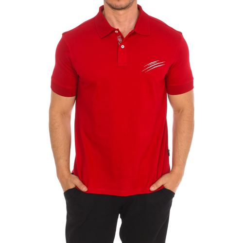 tekstylia Męskie Koszulki polo z krótkim rękawem Philipp Plein Sport PIPS504-52 Czerwony