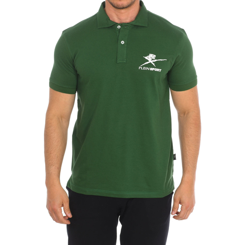 tekstylia Męskie Koszulki polo z krótkim rękawem Philipp Plein Sport PIPS506-32 Zielony
