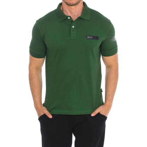 tekstylia Męskie Koszulki polo z krótkim rękawem Philipp Plein Sport PIPS507-32 Zielony
