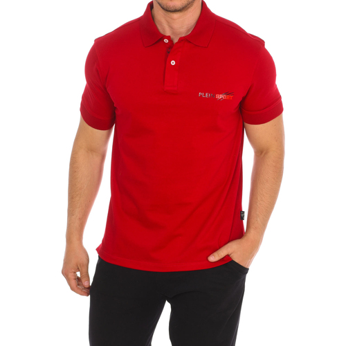 tekstylia Męskie Koszulki polo z krótkim rękawem Philipp Plein Sport PIPS511-52 Czerwony