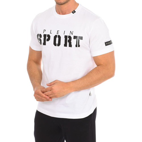 tekstylia Męskie T-shirty z krótkim rękawem Philipp Plein Sport TIPS400-01 Biały