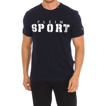 tekstylia Męskie T-shirty z krótkim rękawem Philipp Plein Sport TIPS400-85 Marine
