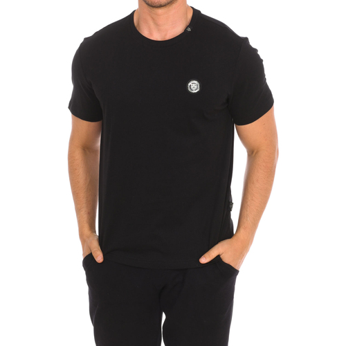 tekstylia Męskie T-shirty z krótkim rękawem Philipp Plein Sport TIPS404-99 Czarny