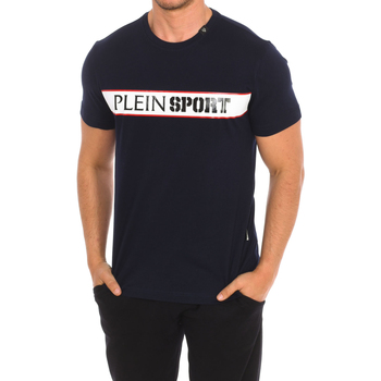 tekstylia Męskie T-shirty z krótkim rękawem Philipp Plein Sport TIPS405-85 Marine