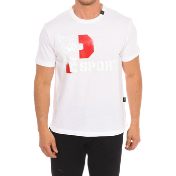 tekstylia Męskie T-shirty z krótkim rękawem Philipp Plein Sport TIPS410-01 Biały