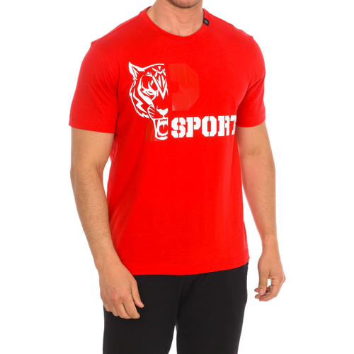 tekstylia Męskie T-shirty z krótkim rękawem Philipp Plein Sport TIPS410-52 Czerwony