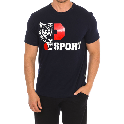 tekstylia Męskie T-shirty z krótkim rękawem Philipp Plein Sport TIPS410-85 Marine