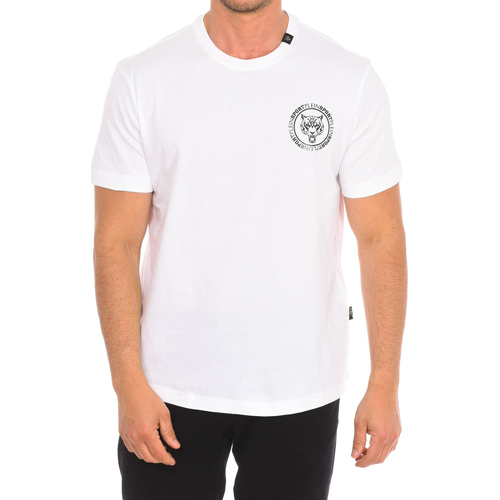 tekstylia Męskie T-shirty z krótkim rękawem Philipp Plein Sport TIPS412-01 Biały