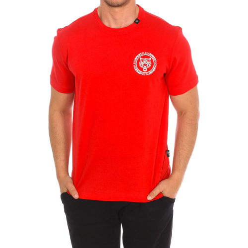tekstylia Męskie T-shirty z krótkim rękawem Philipp Plein Sport TIPS412-52 Czerwony