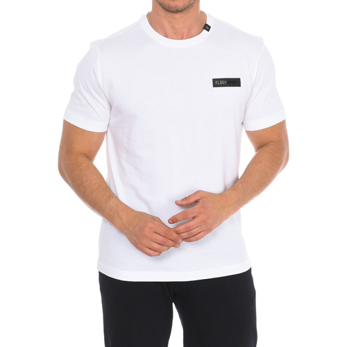 tekstylia Męskie T-shirty z krótkim rękawem Philipp Plein Sport TIPS414-01 Biały