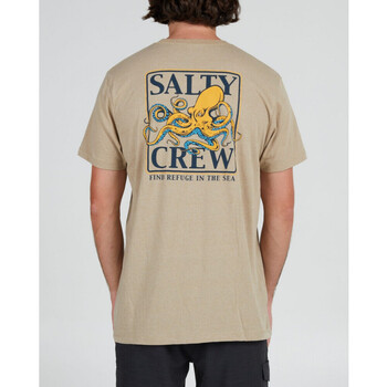 Salty Crew Ink slinger standard s/s tee Beżowy