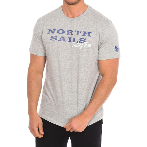 tekstylia Męskie T-shirty z krótkim rękawem North Sails 9024030-926 Szary