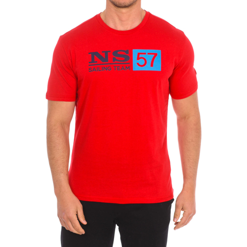 tekstylia Męskie T-shirty z krótkim rękawem North Sails 9024050-230 Czerwony