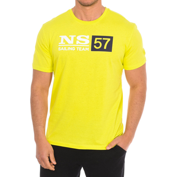 tekstylia Męskie T-shirty z krótkim rękawem North Sails 9024050-470 Żółty