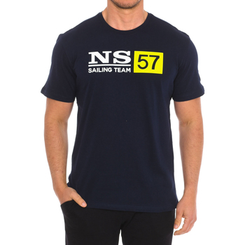 tekstylia Męskie T-shirty z krótkim rękawem North Sails 9024050-800 Marine