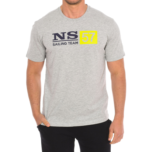 tekstylia Męskie T-shirty z krótkim rękawem North Sails 9024050-926 Szary
