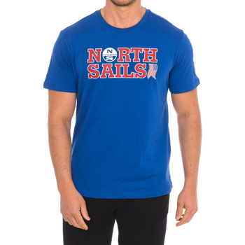tekstylia Męskie T-shirty z krótkim rękawem North Sails 9024110-790 Niebieski