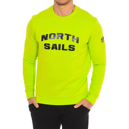tekstylia Męskie Bluzy North Sails 9024170-453 Zielony