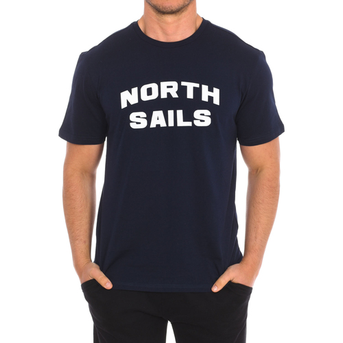 tekstylia Męskie T-shirty z krótkim rękawem North Sails 9024180-800 Marine